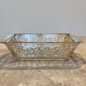Princess House, Fantasia pattern, Loaf pan, vintage